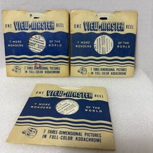 3 101 Dalmatians View Master Reels from 1961
